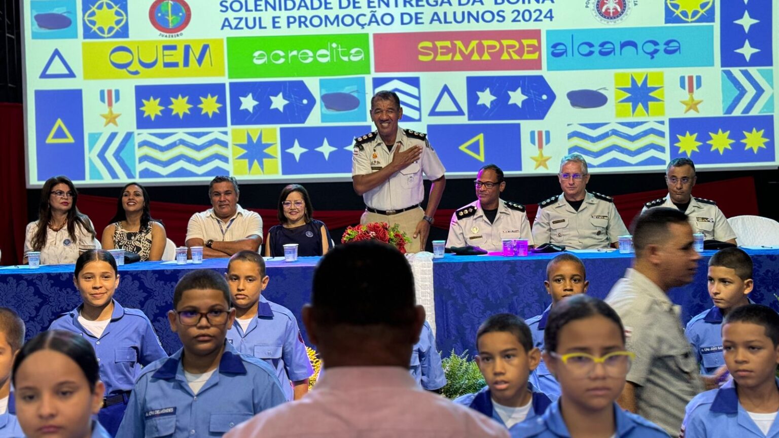 Comandante Do Cpr N Participa De Solenidade De Entrega Da Boina Azul No