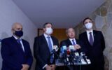Presidentes da Câmara e Senado prometem a Guedes que auxílio-emergencial só será aprovado com contrapartidas fiscais