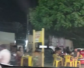 Sextou na Flaviano Guimarães, em Juazeiro: mais parecia um dia de carnaval e nada de força na tarefa de fazer cumprir o decreto estadual