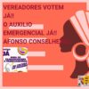 Juazeiro: artistas cobram votação do projeto do auxílio emergencial na Câmara de Vereadores