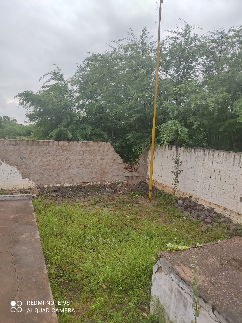 Derrubada muro CCZ