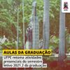 Nesta segunda-feira (21), a UFPE retoma aulas atividades presenciais do semestre letivo 2021.2 da graduação