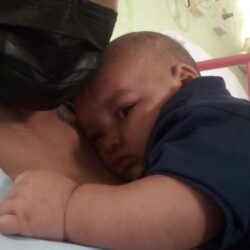 "A gente está voltando para casa": após 13 dias internado na UTI, bebê juazeirense, Gianlucca, recebe alta hospitalar