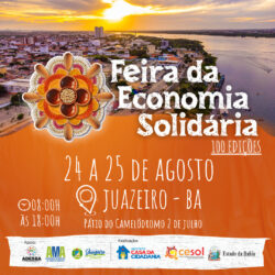 Juazeiro recebe mais uma edição da Feira de Economia Solidária