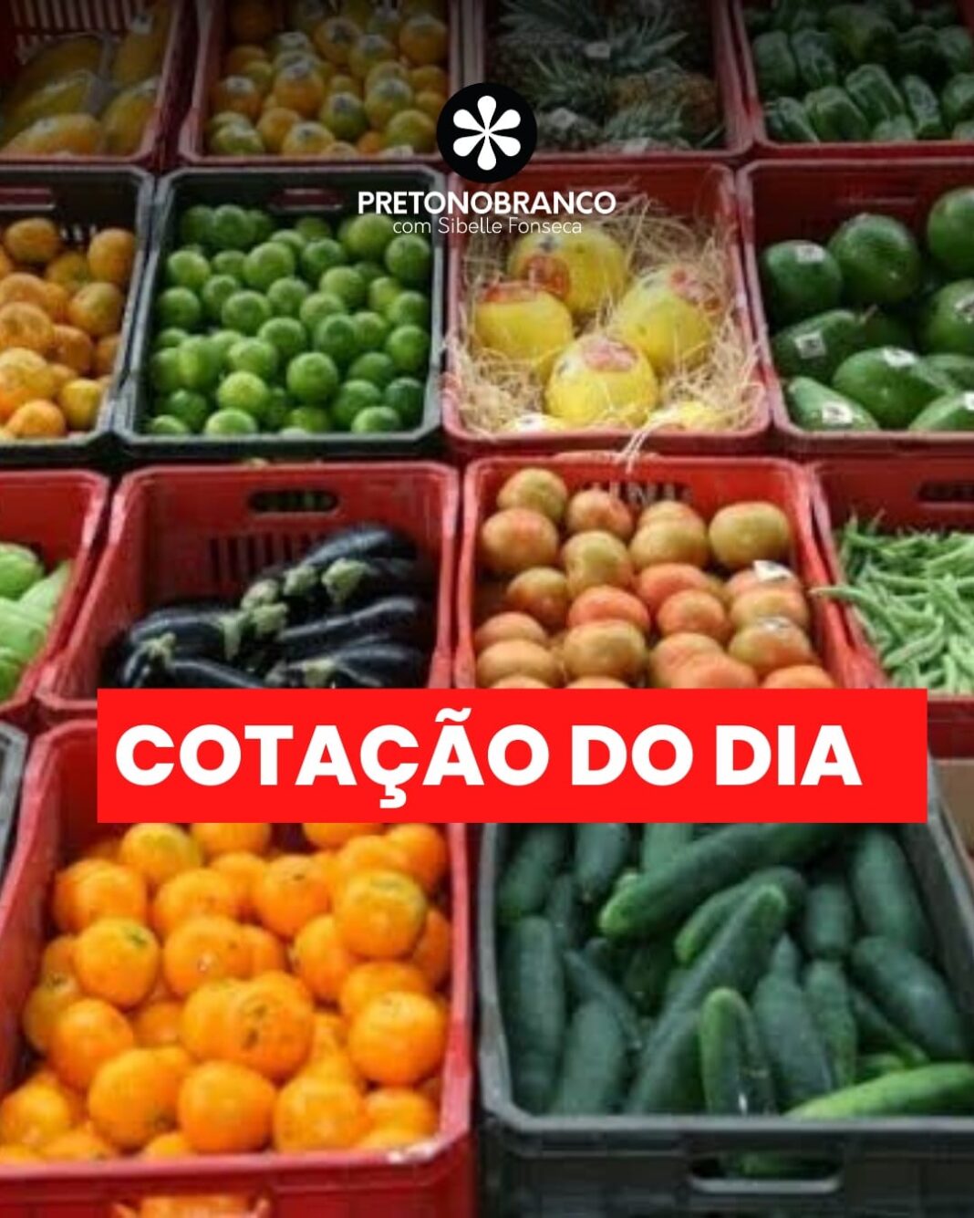 Confira a cotação dos hortifrutigranjeiros comercializados no Mercado ...