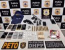 Polícia Civil da Bahia, em conjunto com a PM/BA, prende acusados de integrarem grupo criminoso responsável por homicídios e tráfico de drogas, em Juazeiro