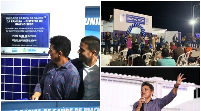 Prefeitura de Curaçá entrega Unidade de Saúde completamente transformada em Riacho Seco