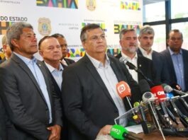 Na Bahia, Flávio Dino dá prazo para câmeras corporais da PM e deixa em aberto a possibilidade de convocar a Força Nacional para atuar contra a violência no estado