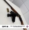 Homem é preso na zona rural de Juazeiro portando uma pistola e uma espingarda