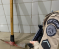 Homem é preso após ameaçar seu inquilino com golpes de picareta, em Juazeiro