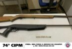 Policiais da 74ªCIPM/Rural apreendem arma de fogo no povoado de Jatobá, distrito de Maniçoba, em Juazeiro
