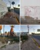 Morador do bairro Santo Antônio, em Juazeiro, alerta para muro da AABB com risco de desabamento na Avenida Raul Alves
