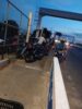 Morador de Juazeiro denuncia estacionamento irregular de motocicletas na entrada da Ilha do Fogo, Ponte Presidente Dutra: “Impedindo a passagem dos transeuntes”