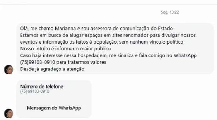 Governo da Bahia emite alerta sobre mensagens falsas e tentativas de golpe em nome do Estado