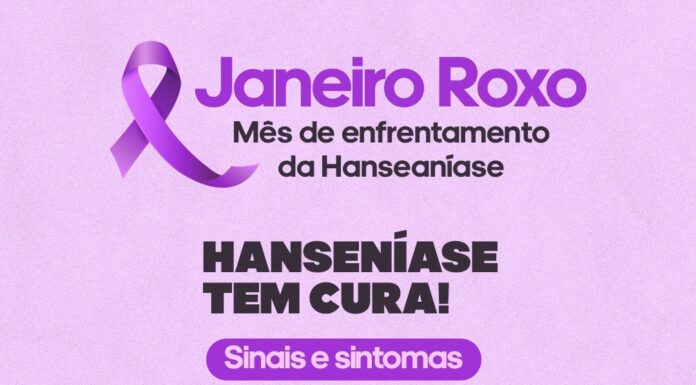 Sesau de Juazeiro reforça alerta sobre o Janeiro Roxo, mês de enfrentamento à hanseníase
