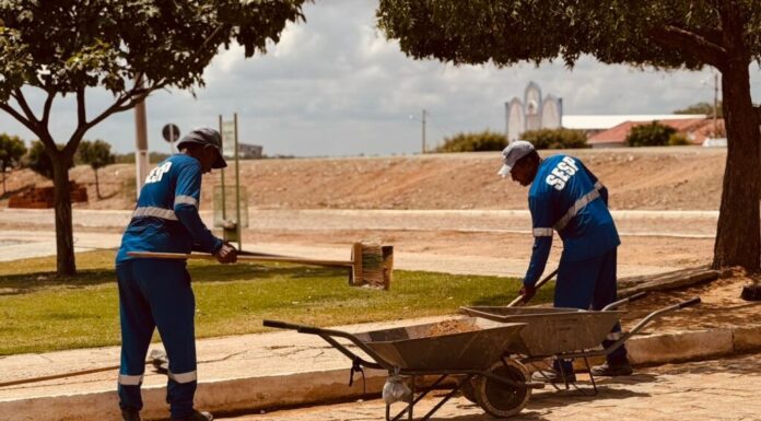 Prefeitura Presente: Gestão reforça serviços de limpeza e manutenção em Pinhões neste sábado (28)