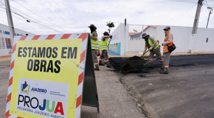 ProJua: Prefeitura de Juazeiro pavimenta ruas no Maria Goretti e amplia mobilidade