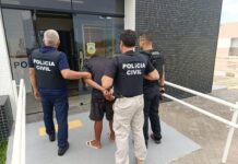 Policiais civis prendem acusado por crimes de roubos, em Remanso