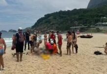 Morre mulher que estava em acidente de asa-delta no Rio de Janeiro; é a segunda vítima do acidente.