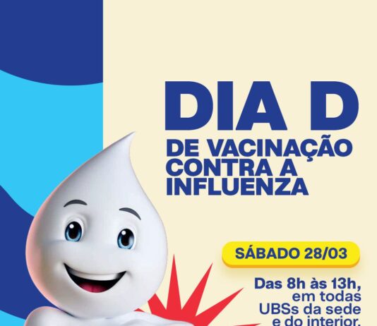 Juazeiro inicia neste sábado (28) a campanha de vacinação contra a Influenza com Dia D nas UBSs