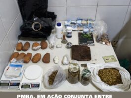 Ação conjunta da PM prende suspeito por tráfico de drogas no bairro Country Club, em Juazeiro
