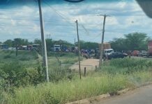 Acidente grave deixa um homem morto e outro ferido na BA-210, próximo ao distrito de Maniçoba, em Juazeiro