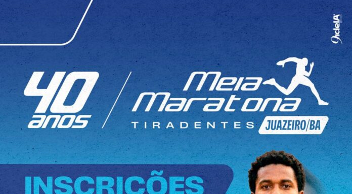 Meia Maratona Tiradentes: Prefeitura de Juazeiro abre inscrições para a corrida que celebra 40 anos de história
