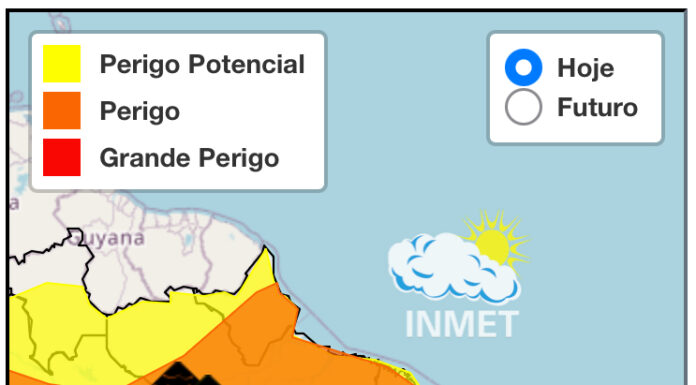 “Perigo Potencial”: INMET emite alerta de chuvas intensas para Juazeiro e Petrolina nesta segunda (20); confira