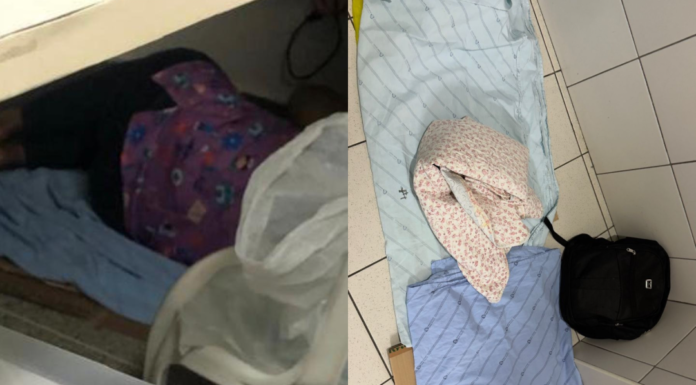 Profissional de enfermagem relata suposta falta de condições de descanso no Hospital Regional de Juazeiro: “a gente deita no chão”
