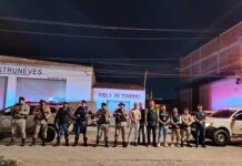 PMBA, através da 74ª CIPM/RURAL, realiza Operação Sossego na Zona Urbana em ação conjunta com órgãos municipais