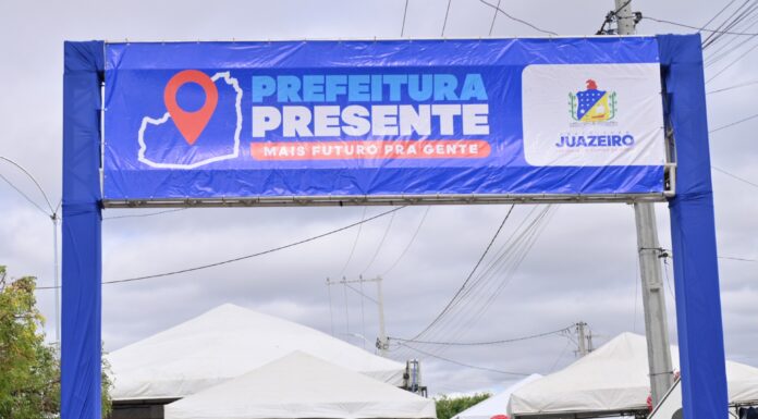 Prefeitura Presente reúne serviços de saúde, cidadania, esporte e anuncia pavimentação em Lagoa do Salitre