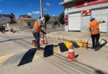 Sinalização reforçada amplia segurança no trânsito e fortalece ações do Juazeiro Limpa nos Bairros durante o Maio Amarelo
