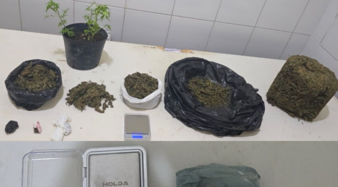 Quatro homens são presos e cerca de 7 kg de drogas são apreendidos pela PM durante o fim de semana em Juazeiro