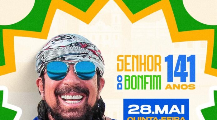 Bel Marques vai comandar a festa dos 141 anos de Senhor do Bonfim; evento será na próxima quinta-feira (28)