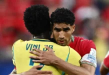 Vinícius Júnior admite atuação ruim do Brasil: “Precisamos melhorar”