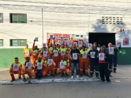 Trabalhadores da coleta de lixo entram em greve por tempo indeterminado em Juazeiro; categoria cobra aprovação do PL dos Garis e Margaridas