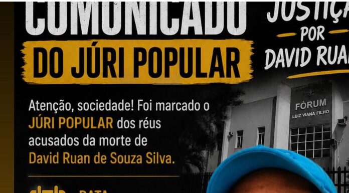 Júri popular dos acusados pela morte de David Ruan é marcado para o dia 10 de julho, em Juazeiro