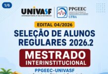 Univasf e UFBA ofertam 20 vagas para Mestrado Interinstitucional em Engenharias Elétrica e de Computação