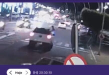 Duas pessoas são atropeladas em faixa de pedestres na Orla de Petrolina; motorista foge sem prestar socorro