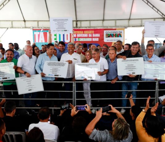Senhor do Bonfim recebe pacote de investimentos em infraestrutura, saneamento e agricultura familiar