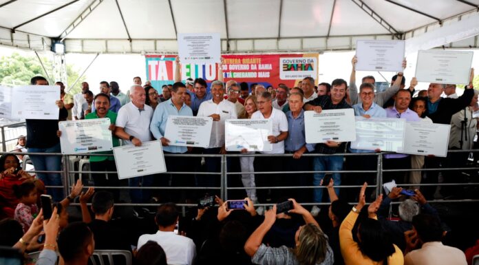 Senhor do Bonfim recebe pacote de investimentos em infraestrutura, saneamento e agricultura familiar