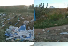Moradora do bairro Jardim São Paulo, em Juazeiro, chama atenção para o acúmulo de mato e lixo e cobra ações de limpeza pública; SESP responde