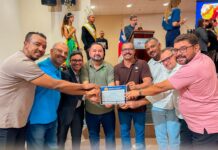 Sobradinho: Prefeito Cleivynho Sampaio recebe Selo de Transparência dos Festejos Juninos, em Salvador