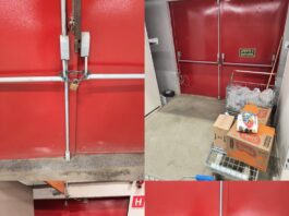 Saídas de emergência bloqueadas em supermercado de Juazeiro acendem alerta para risco aos consumidores e funcionários: “Colocam correntes”