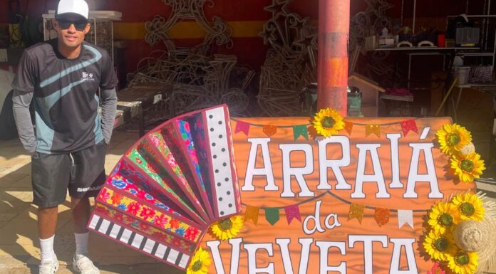 Pertencimento, identidade e reverência às próprias raízes: Artista plástico juazeirense assina a montagem e decoração do “Arraiá da Veveta”; festa aconteceu em Juazeiro