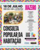 Consulta Popular da Habitação será realizada em Juazeiro no sábado (18)