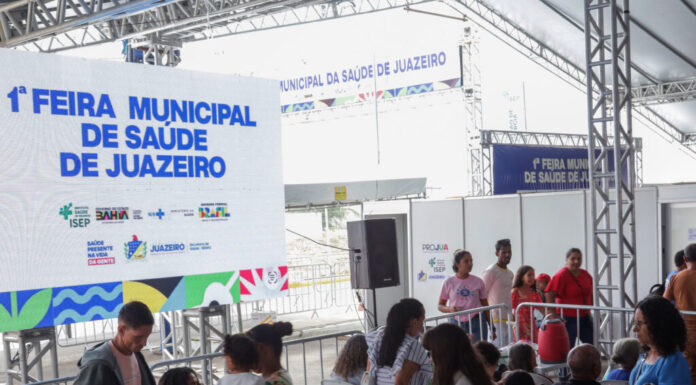 Usuária questiona sobre agendamento de consultas e exames para a Feira Municipal de Saúde de Juazeiro; Sesau esclarece