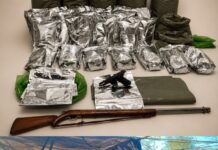 Cerca de 170 kg de maconha e armas de fogo são apreendidos pela PM na zona rural de Casa Nova
