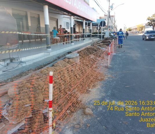 SAAE realiza obra para melhorar sistema de esgotamento sanitário na Avenida Raul Alves