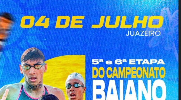 Juazeiro recebe neste sábado (4) a 13ª Copa Brasil e as 5ª e 6ª etapas do Campeonato Baiano de Águas Abertas